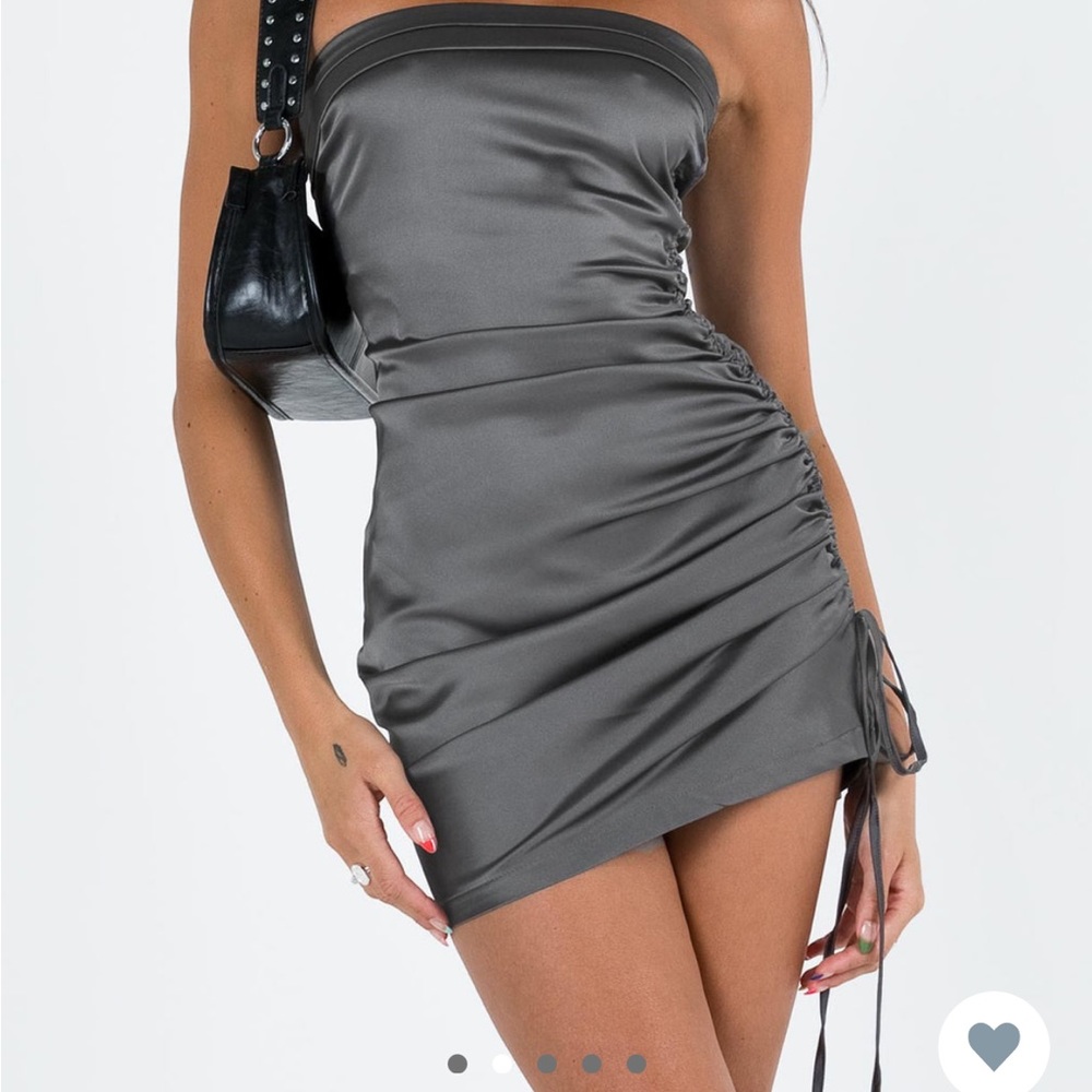 grey princess polly mini dress